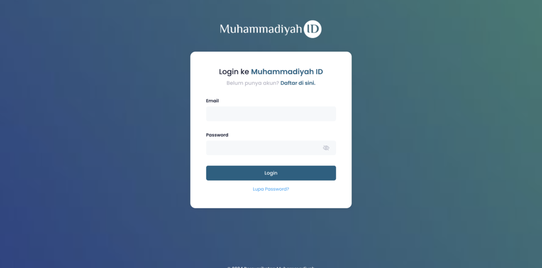 SSO Muhammadiyah